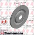 Диск гальмівний ЗАДН AUDI A6 (C7) 03.11-04.15,A7 10.10-,A8 (4H) 06.10- -ua ZIMMERMANN 100.3362.20 (фото 1)