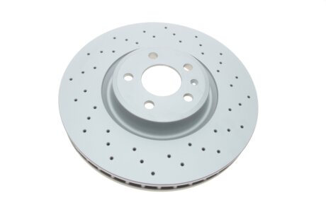 Диск гальмівний ПЕРЕДН SPORT Z ПЕРФОР-ЫЙ ВЕНТИЛ-ЫЙ AUDI A4 1.4-3.0 2015-,A5 2016-,Q7 2015-,Q5 2015 -ua ZIMMERMANN 100.3373.52