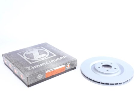 Диск гальмівний (задній) Audi Q7 15- (350x28) (з покриттям) (вентильований) UA63 ZIMMERMANN 100.3376.20