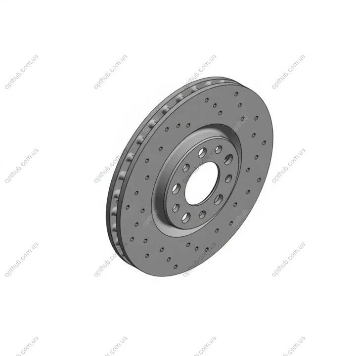 Диск гальмівний ПЕРЕДН SPORT Z FIAT 500X 1.4-2.0D 2014-,ALFA ROMEO 159, SPIDER 05- ZIMMERMANN 110.2212.52 (фото 1)
