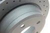 Диск тормозной (задний) BMW 3 (F30/F31)/ 4 (F32/F36) 11- (300x20) (с покрытием) (вент.)(с вот UA63 ZIMMERMANN 150.2902.52 (фото 3)