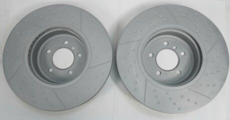 Диск гальмівний (передній) BMW 1 (F20)/3 (F30/F80)/4 (F32/F82) 11- (370x30) (з покриттям) (opt-om) ZIMMERMANN 150.2905.20