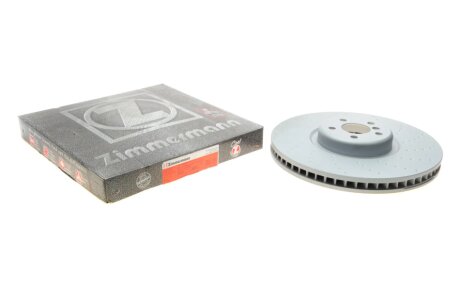 Диск гальмівний (передній) BMW 5 (G30/F90)/7 (G11/G12)/X5 (G05/F95) 15- (395x36) (R) (opt-om) ZIMMERMANN 150.2958.20