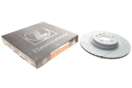 Диск гальмівний (задній) MW 1 (F40)/2 (F44) 19- (L) (330x20) (з вентил.) (с покриттям) (opt-om) ZIMMERMANN 150.2986.20