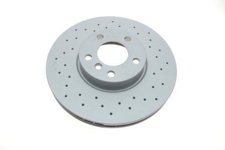 Диск гальмівний (передній) BMW X5 (E70) 06-13/X6 (E71/E72) 07-14 (332x30) (з отворами) (вент. UA63 ZIMMERMANN 150.3447.52