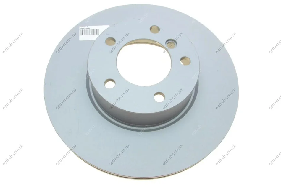 Диск гальмівний (передній) BMW 1(F20/F21) 11-/3 (E90/E91/E92) 07-11 (312x24) B37/N13/N47/N55 UA63 ZIMMERMANN 150.3467.20 (фото 1)