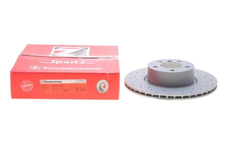 Диск гальмівний ЗАДН SPORT Z BMW X3(F25) 2010- -ua ZIMMERMANN 150.3495.52