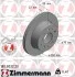 Диск гальмівний ЗАДН CITROEN JUMPER 04/06-,FIAT DUCATO 07/06-,PEUGEOT 04/06- -ua ZIMMERMANN 180.3032.20 (фото 1)