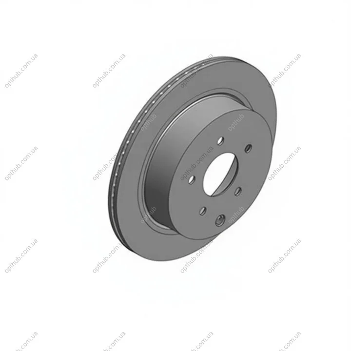Диск гальмівний ЗАДН INFINITI FX35,FX45 3.5I,4.5I 24V 03.01-/ NISSAN MURANO 2.5I 16V 05.07- -ua ZIMMERMANN 200.2529.20 (фото 1)