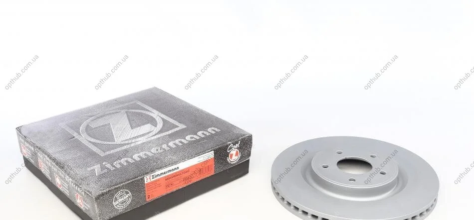 Диск гальмівний NISSAN X-TRAIL 1.6-2.5 2013- ZIMMERMANN 200.2533.20 (фото 1)