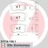 Колодки гальмівні дискові задні, к-кт ZIMMERMANN 217191501 (фото 1)