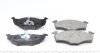 Колодки гальмівні дискові ПЕРЕДН SEAT AROSA 97-, SKODA FABIA 02-, VW POLO 94- -ua ZIMMERMANN 21866.170.1 (фото 3)
