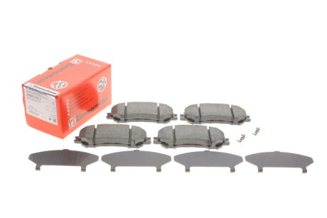 Колодки гальмівні (передні) Nissan Qashqai II/X-Trail/ Renault Kadjar 13- (141.9x59.8x18) (Ak UA63 ZIMMERMANN 22065.175.1