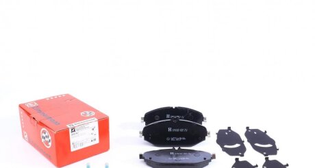 Колодки гальмівні дискові ПЕРЕДН MB C-CLASS (W205) 2014- -ua ZIMMERMANN 22076.190.1