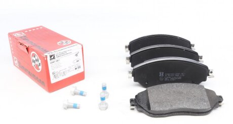 Колодки гальмівні (передні) Renault Trafic III/Opel Vivaro II 14- (TRW) UA63 ZIMMERMANN 22087.185.1