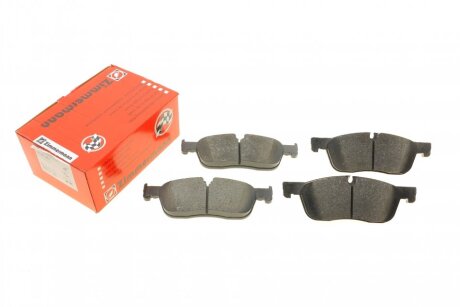 Колодки гальмівні дискові ПЕРЕДН LANDROVER DISCOVERY SPORT 2.0-2.2 2014- ZIMMERMANN 22146.180.1