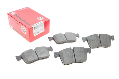 Колодки гальмівні дискові ПЕРЕДН JAGUAR XF (X260) 05/15- ZIMMERMANN 22302.185.1