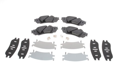 Колодки гальмівні (задні) Toyota C-HR 16--/Rav4 18-/Lexus RX 15- (Akebono) UA63 ZIMMERMANN 22434.145.1