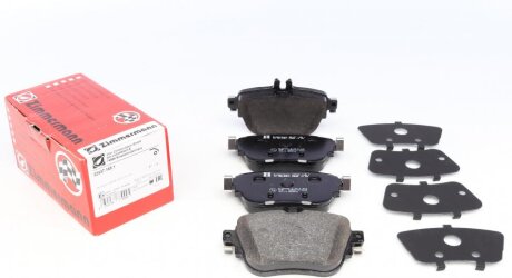 Колодки гальмівні дискові ЗАДН MB E-CLASS BERLINA/T-MODEL (W213)(S123) 01/16- -ua ZIMMERMANN 22437.165.1