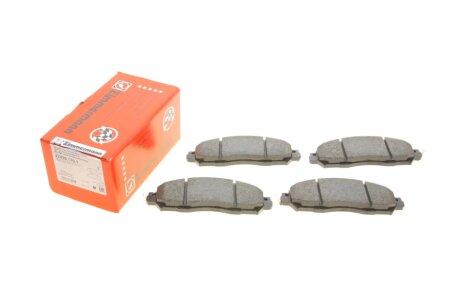 Колодки гальмівні дискові ПЕРЕДН NISSAN NP300 NAVARA 2.3D 2015- -ua ZIMMERMANN 22439.170.1