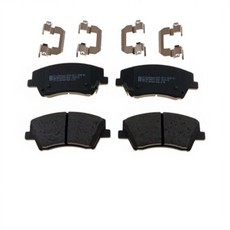 Колодки гальмівні дискові (комплект 4 шт) ZIMMERMANN 22518.175.2