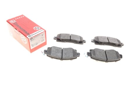 Колодки гальмівні дискові ПЕРЕДН SUBARU IMPREZA 1.6I 2.0I 17-, OUTBACK 2.0D 2.5 AWD 15-, XV 1.6-2 -ua ZIMMERMANN 22800.170.1