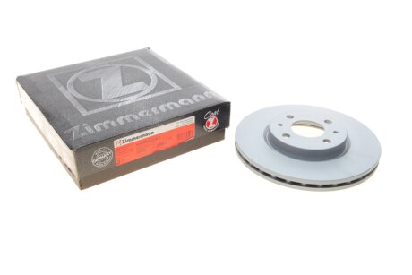 Диск гальмівний ПЕРЕДН CITROEN NEMO 02/08-,FIAT 500 10/07- 500C 09/09- BRAVO 04/07- DOBLO 03/01- I ZIMMERMANN 230.2365.20