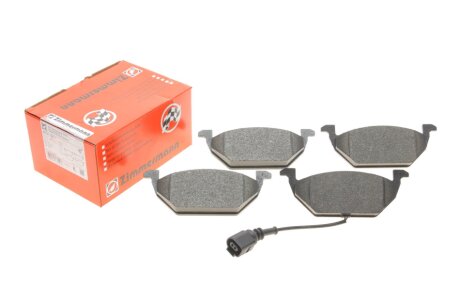 Колодки гальмівні (передні) VW Caddy 03-15 (Ate-Teves) (з датчиком) UA63 ZIMMERMANN 23131.195.1