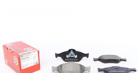 Колодки гальмівні (передні) Ford Fiesta 95- (Ate-Teves) UA63 ZIMMERMANN 23202.185.1