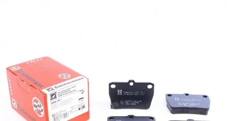 Колодки тормозные дисковые задние TOYOTA RAV4 1.8VVTI 01-,2.0D-4D 01-,2.0VVTI 00- ZIMMERMANN 23656.140.1