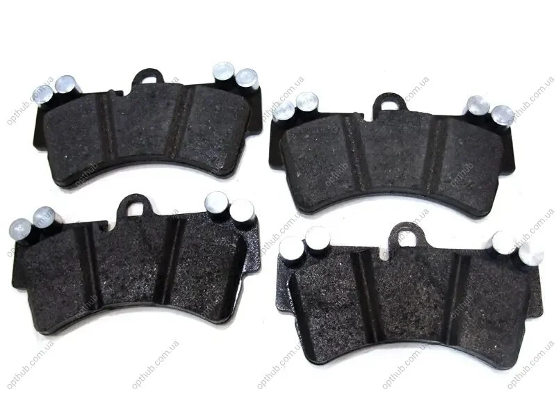 Колодки гальмівні дискові ПЕРЕДН AUDI Q7 06-15. VW TOUAREG 02-10. PORSCHE CAYENNE 02-10 ZIMMERMANN 23693.165.9 (фото 1)