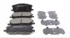 Колодки гальмівні дискові ПЕРЕДН LEXUS RX300 03-,RX350 06-,RX400 04-,RX400 FWD 05- -ua ZIMMERMANN 23734.170.1 (фото 5)