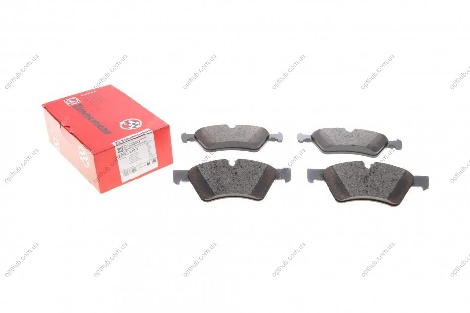 Колодки гальмівні дискові ПЕРЕДН MERCEDES E (W211) 03-09. GL (X164) 06-. ML (W164) 05-11. R (W251) -ua ZIMMERMANN 23925.210.1 (фото 1)