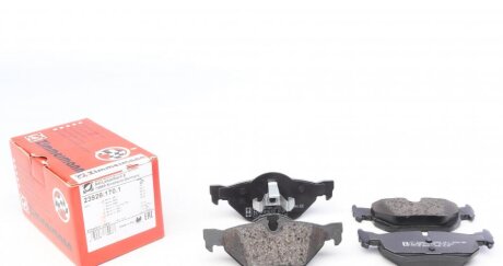 Колодки гальмівні (задні) BMW 1(E81/82/87)/3 (E90-E93)/X1 (E84) 03-13 (Ate-Teves) UA63 ZIMMERMANN 23926.170.1