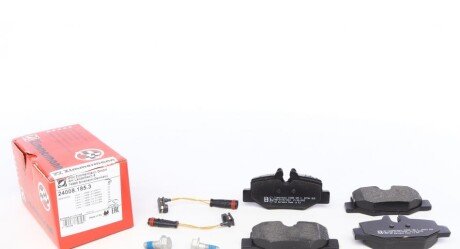 Колодки тормозные (задние) MB Vito (W639) 03- (Bendix-Bosch) (с аксессуарами) UA63 ZIMMERMANN 24008.185.3