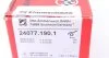 Колодки тормозные дисковые передние MB A-CLASS(W169) 160-200 04-,B-CLASS(W245) 150-180 05- ZIMMERMANN 24077.190.1 (фото 5)