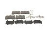 Колодки гальмівні (передні) VW Touareg 02- (Brembo) (з аксесуарами) UA63 ZIMMERMANN 24098.170.3 (фото 1)
