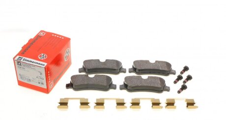 Колодки гальмівні дискові ЗАДН LANDROVER DISCOVERY III-IV 2.7-5.0 04-,RANGE ROVER III 3.0-5.0 05-, ZIMMERMANN 24192.175.2
