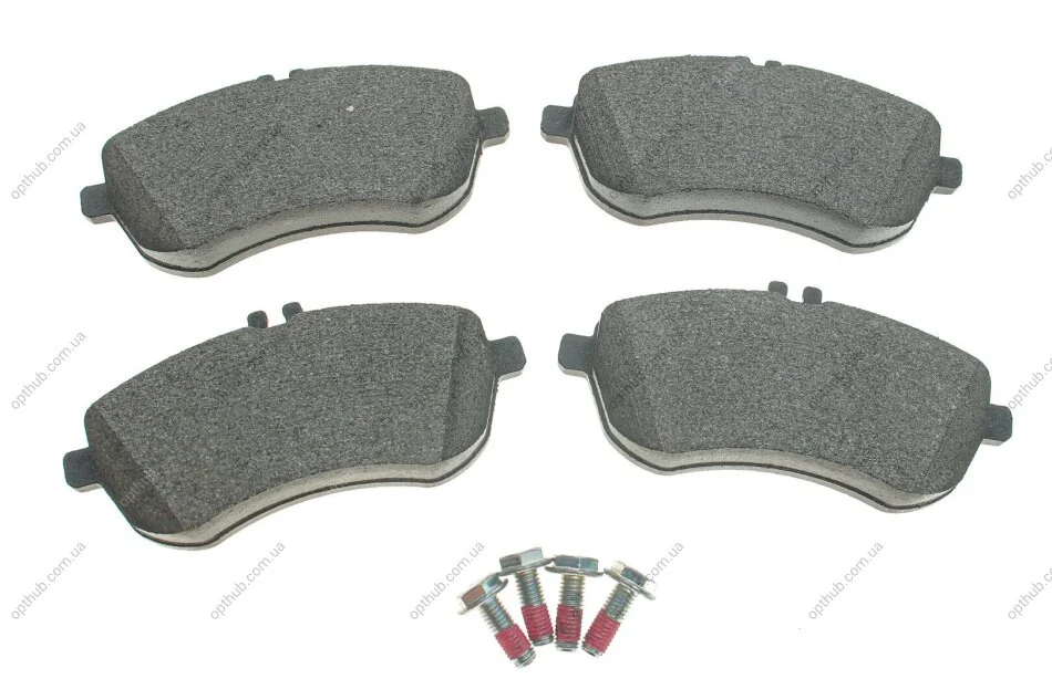 Колодки гальмівні дискові ПЕРЕДН MB C-CLASS(W204) 180-300 07-,E-CLASS(W212) 200-250 09- -ua ZIMMERMANN 24306.205.1 (фото 1)