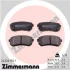 Колодки гальмівні (задні) Hyundai Accent/I20/I30/Kia Ceed/Rio/Sportage 1.2-3.3 05- (Mando) UA63 ZIMMERMANN 24320.155.1 (фото 5)