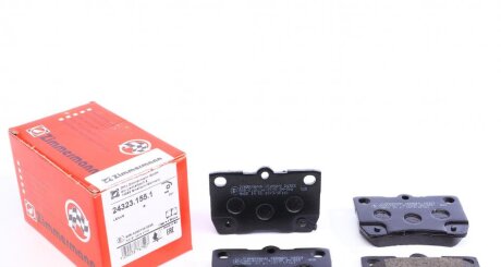Колодки гальмівні дискові ЗАДН LEXUS GS350 05-,GS430 05-,GS450H 3.5 06-,GS460 07-,IS350 05- -ua ZIMMERMANN 24323.155.1