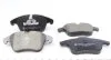 Колодки гальмівні (передні) Citroen C5 04-/ Peugeot 407/508 08-18 (Ate-Teves) UA63 ZIMMERMANN 24332.185.1 (фото 4)