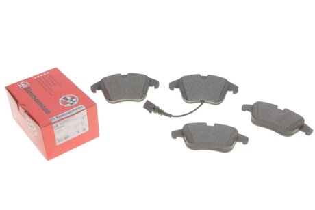 Колодки гальмівні (передні) VW Tiguan/Sharan 07- (Ate-Teves) (з датчиком) UA63 ZIMMERMANN 24333.200.1