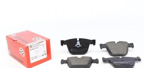 Колодки гальмівні дискові ЗАДН BMW 5 (E60) 05-, 7 (E65) 05- ZIMMERMANN 24458.170.1