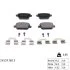 Колодки тормозные дисковые задние LAND ROVER FREELANDER 2 3.2 02/06-- ZIMMERMANN 24537.160.3 (фото 1)