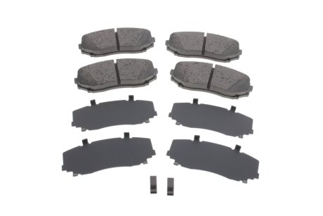 Колодки гальмівні (передні) Mazda CX-7/CX-9 06-/Mitsubishi Eclipse 17- (Advics) (з датчиком) UA63 ZIMMERMANN 24544.175.1