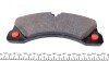 Колодки гальмівні (передні) Porsche Cayenne 07-/VW Touareg 02- (Brembo) UA63 ZIMMERMANN 24553.160.1 (фото 3)