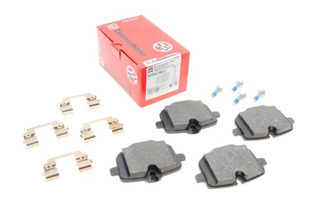 Колодки гальмівні дискові ЗАДН BMW 5 2016-, 6 GRAND TURISMO 2017- -ua ZIMMERMANN 24704.180.2