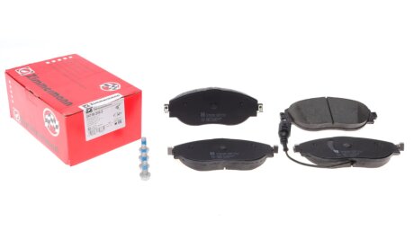 Колодки гальмівні (передні) Audi A3/Skoda Octavia III/VW Passat/Golf 13- (TRW) (з датчиком) UA63 ZIMMERMANN 24738.200.2