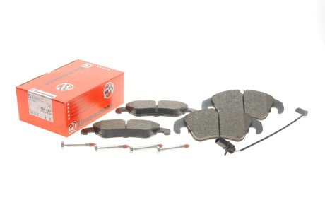 Колодки гальмівні (передні) Audi A6/A7/Q5 07- (Girling) (з датчиком) UA63 ZIMMERMANN 24743.190.2